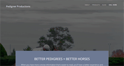 Desktop Screenshot of pedigreepro.net